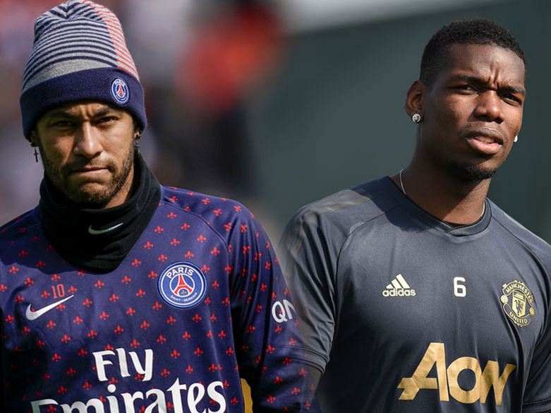 Paul Pogba and Neymar Swap Paris Saint Germain