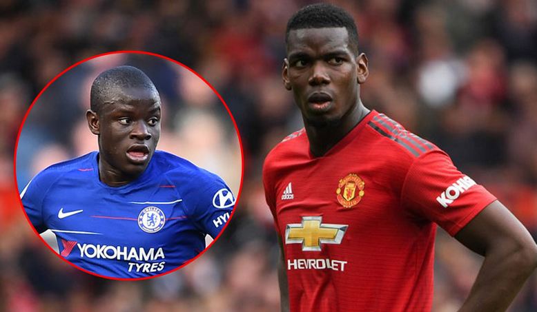 N'golo Kante and Paul Pogba