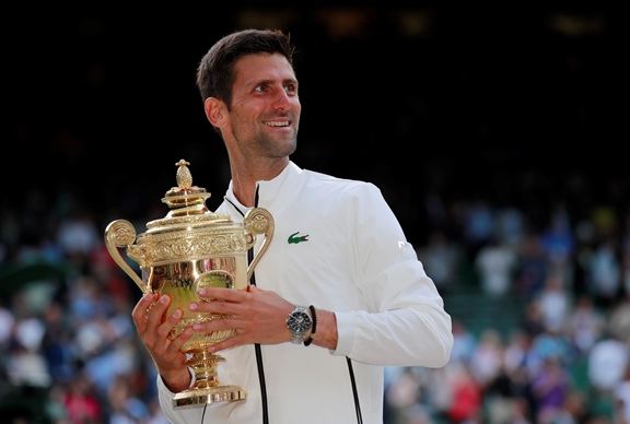 Novac Djkokovic has defended his Wimbledon title